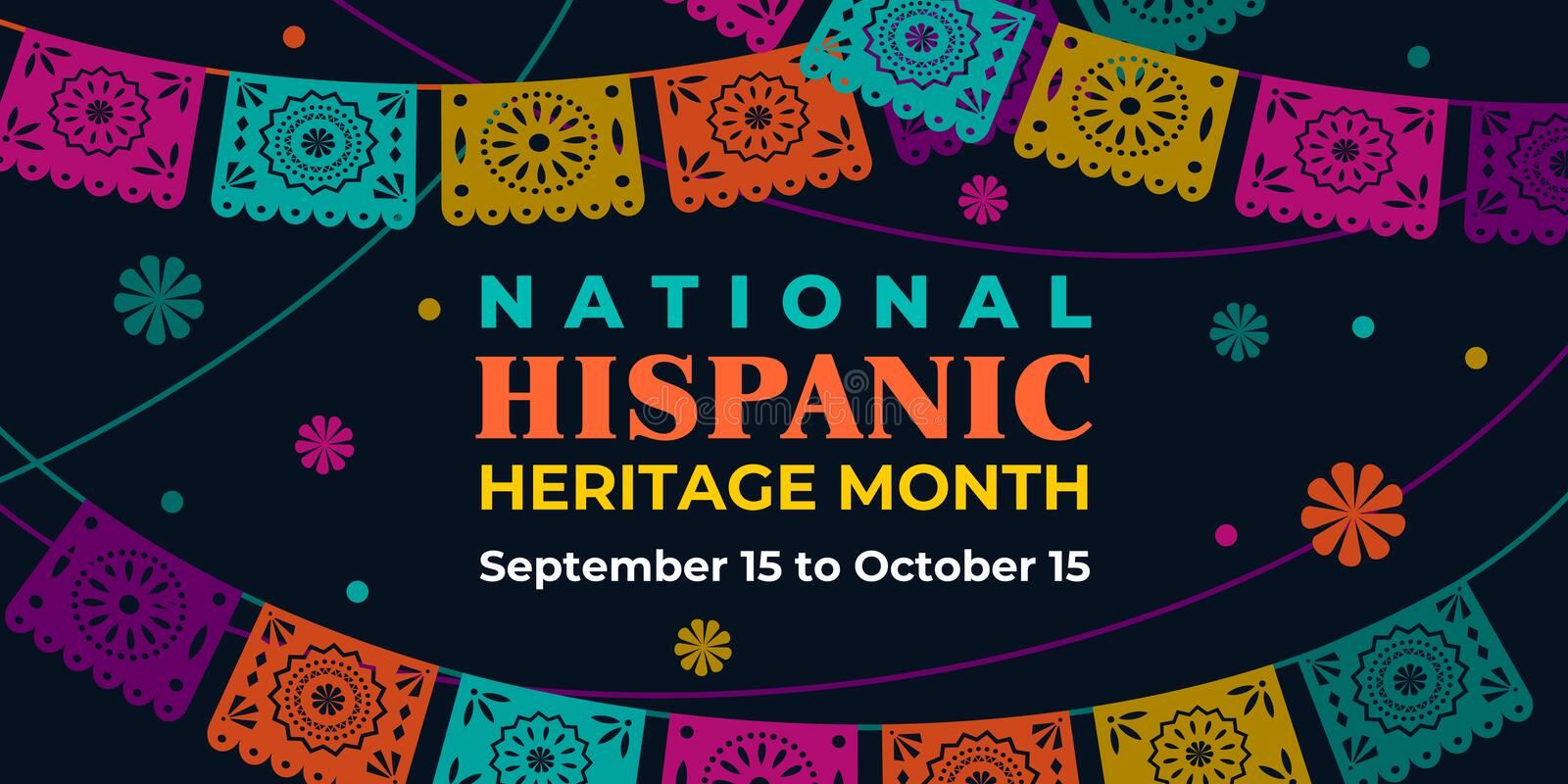 National Hispanic Heritage Month Banner